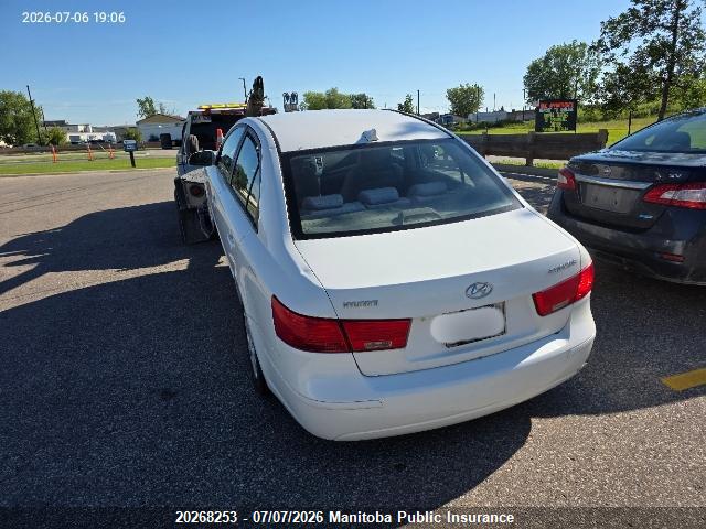 Продажа на аукционе авто 2009 Hyundai Sonata Gl, vin: 5NPET46C69H526803, номер лота: 20268253