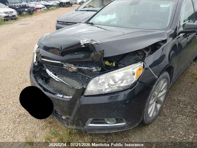 20268254 :رقم المزاد ، 1G11E5SA0DF136486 vin ، 2013 Chevrolet Malibu Lt مزاد بيع