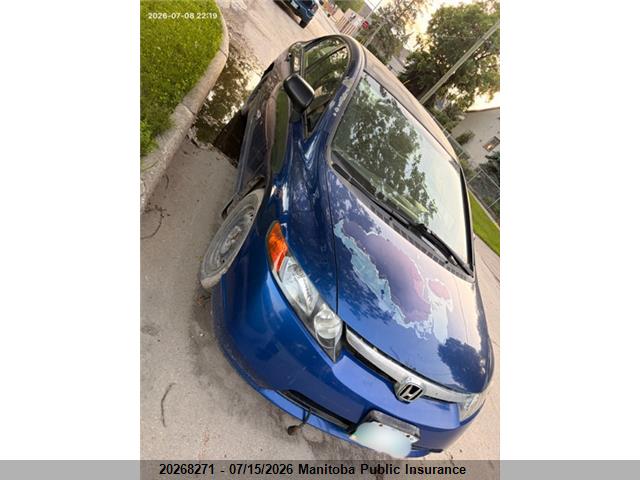 Aukcja sprzedaży 2007 Honda Civic Dx-g, vin: 2HGFA16357H014854, numer aukcji: 20268271