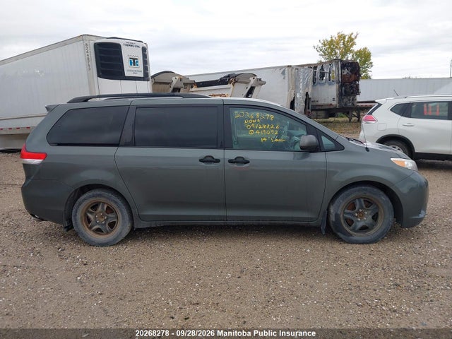 Aukcja sprzedaży 2014 Toyota Sienna Ce V6, vin: 5TDZK3DC4ES419092, numer aukcji: 20268278