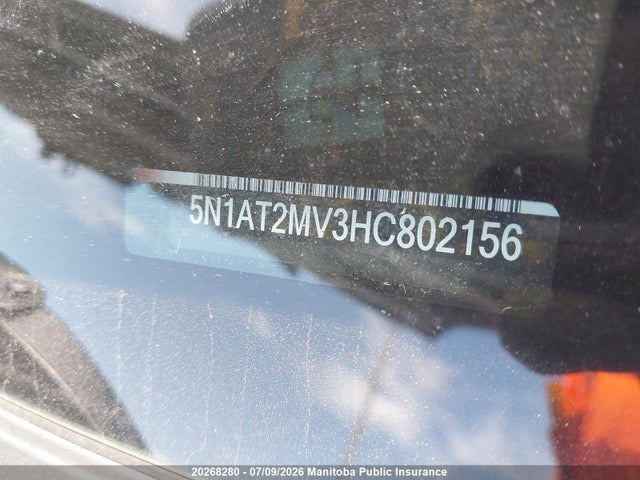 Aukcja sprzedaży 2017 Nissan Rogue Sl, vin: 5N1AT2MV3HC802156, numer aukcji: 20268280