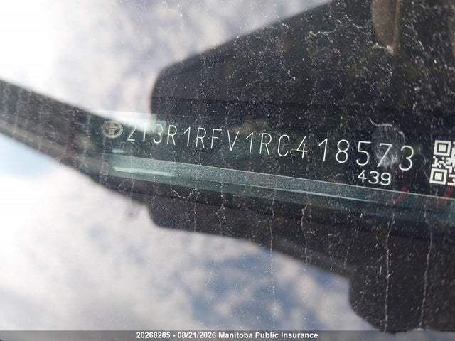 2T3R1RFV1RC418573 Toyota Rav4 Xle