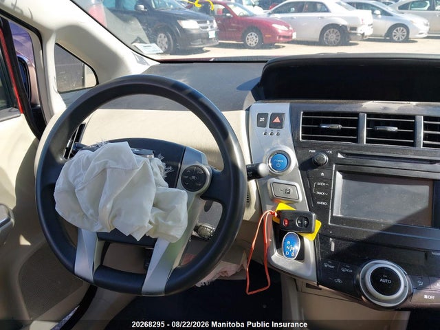 2012 Toyota Prius V მანქანა იყიდება აუქციონზე, vin: JTDZN3EU4C3117122, აუქციონის ნომერი: 20268295