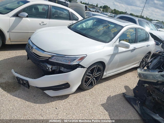 Продажа на аукционе авто 2016 Honda Accord Touring, vin: 1HGCR2F0XGA806682, номер лота: 20268302