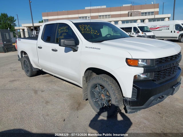 20268329 :رقم المزاد ، 1GCRYAEH2KZ230352 vin ، 2019 Chevrolet Silverado 1500 Wt Double Cab مزاد بيع