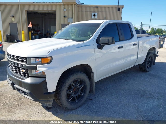 20268329 :رقم المزاد ، 1GCRYAEH2KZ230352 vin ، 2019 Chevrolet Silverado 1500 Wt Double Cab مزاد بيع