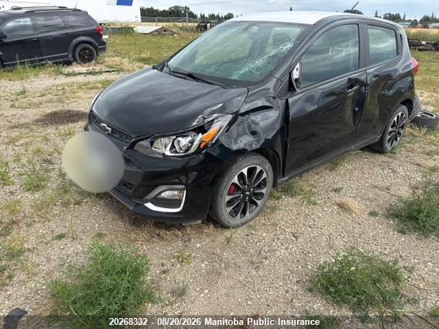 Aukcja sprzedaży 2022 Chevrolet Spark Lt, vin: KL8CD6SA0NC030723, numer aukcji: 20268332