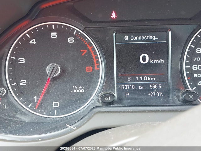 20268334 :رقم المزاد ، WA1LFCFP6DA098768 vin ، 2013 Audi Q5 مزاد بيع