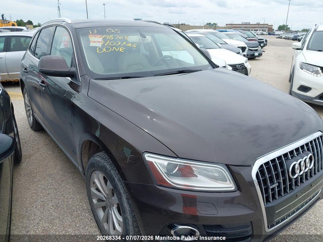 20268334 :رقم المزاد ، WA1LFCFP6DA098768 vin ، 2013 Audi Q5 مزاد بيع