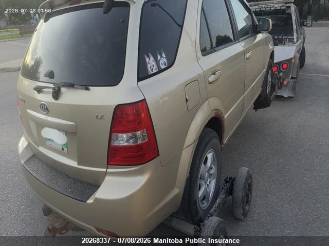 Aukcja sprzedaży 2009 Kia Sorento Lx V6, vin: KNDJC735295893624, numer aukcji: 20268337