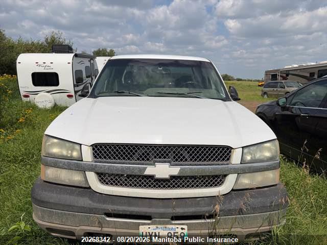 Продаж на аукціоні авто 2003 Chevrolet Silverado 2500 Ext Cab, vin: 1GCGK29U93Z117425, номер лоту: 20268342