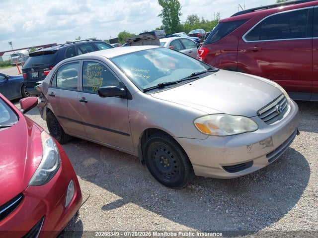 20268349 :رقم المزاد ، 2T1BR32E83C777609 vin ، 2003 Toyota Corolla Ce مزاد بيع