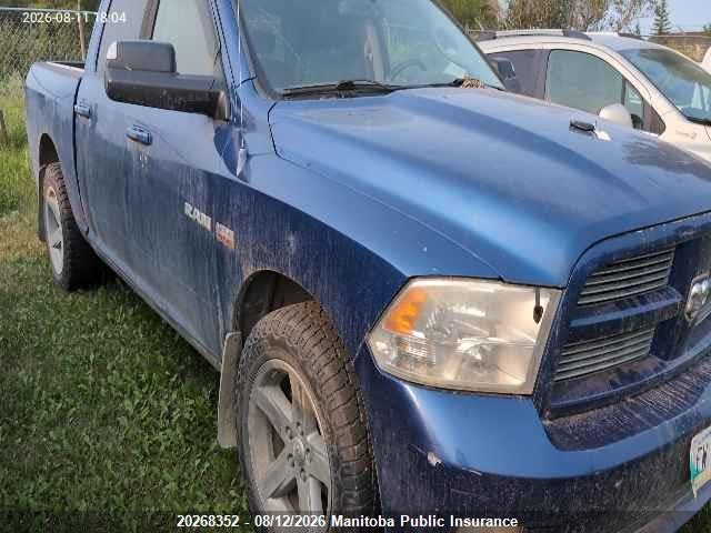 Aukcja sprzedaży 2010 Dodge Ram 1500 Sport Crew Cab, vin: 1D7RV1CT9AS220267, numer aukcji: 20268352