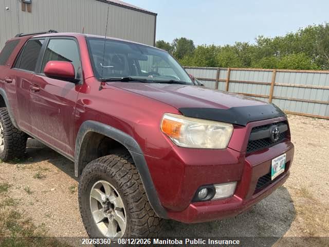 2013 Toyota 4runner Sr5 V6 მანქანა იყიდება აუქციონზე, vin: JTEBU5JRXD5114616, აუქციონის ნომერი: 20268360