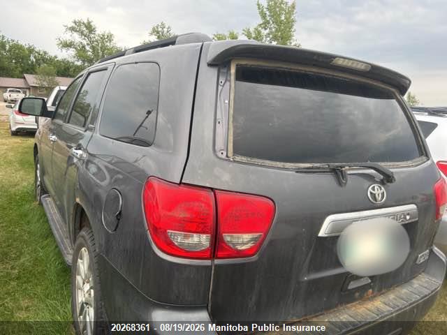 2012 Toyota Sequoia Limited მანქანა იყიდება აუქციონზე, vin: 5TDJY5G12CS063062, აუქციონის ნომერი: 20268361
