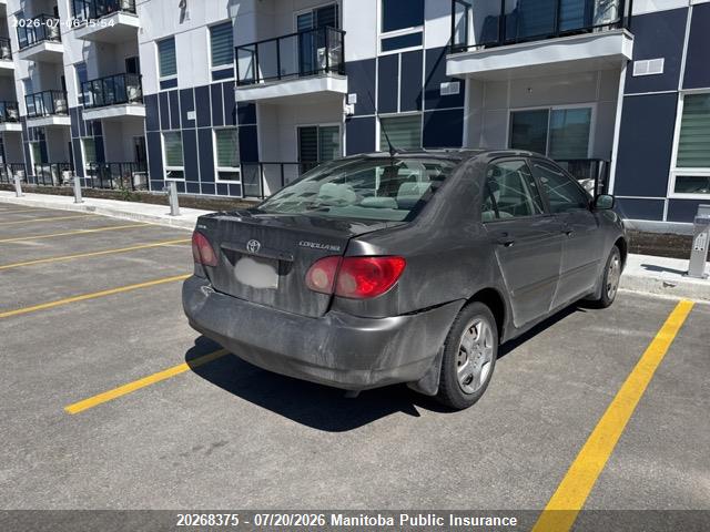 Продаж на аукціоні авто 2005 Toyota Corolla Ce, vin: 2T1BR32E15C871589, номер лоту: 20268375