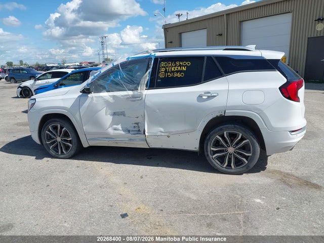 2020 Gmc Terrain Denali 2.0t მანქანა იყიდება აუქციონზე, vin: 3GKALXEX3LL151260, აუქციონის ნომერი: 20268400