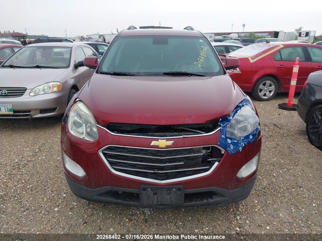 Продажа на аукционе авто 2017 Chevrolet Equinox Lt, vin: 2GNALCEK6H1608197, номер лота: 20268402