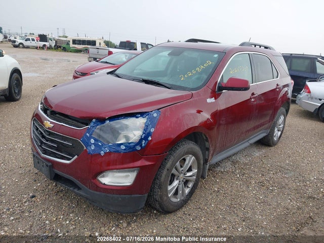 Продажа на аукционе авто 2017 Chevrolet Equinox Lt, vin: 2GNALCEK6H1608197, номер лота: 20268402