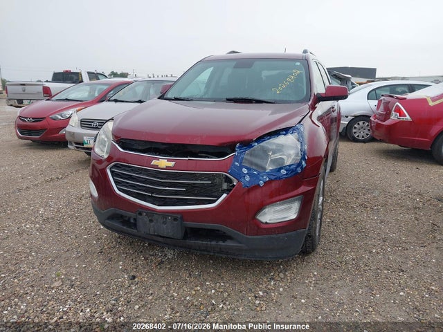 Продажа на аукционе авто 2017 Chevrolet Equinox Lt, vin: 2GNALCEK6H1608197, номер лота: 20268402