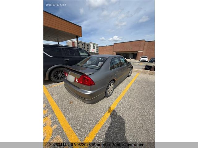 2005 Acura El Touring მანქანა იყიდება აუქციონზე, vin: 2HHES35675H104628, აუქციონის ნომერი: 20268414