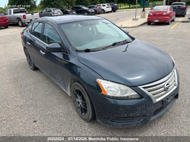 2015 Nissan Sentra 1.8 Sv მანქანა იყიდება აუქციონზე, vin: 3N1AB7AP1FL642812, აუქციონის ნომერი: 20268424
