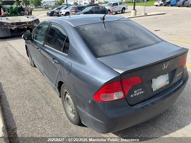 20268427 :رقم المزاد ، JHMFA36216S800867 vin ، 2006 Honda Civic Hybrid مزاد بيع