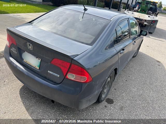 20268427 :رقم المزاد ، JHMFA36216S800867 vin ، 2006 Honda Civic Hybrid مزاد بيع