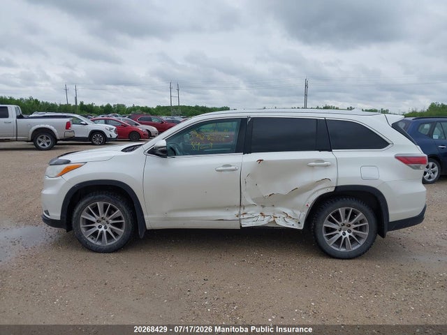 Toyota Highlander Xle V6 2014 5TDJKRFH5ES031569 Image 14
