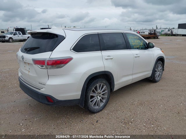 Toyota Highlander Xle V6 2014 5TDJKRFH5ES031569 Image 4