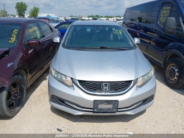 20268431 :رقم المزاد ، 2HGFB2F48DH033955 vin ، 2013 Honda Civic Lx مزاد بيع