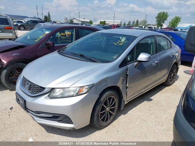 20268431 :رقم المزاد ، 2HGFB2F48DH033955 vin ، 2013 Honda Civic Lx مزاد بيع