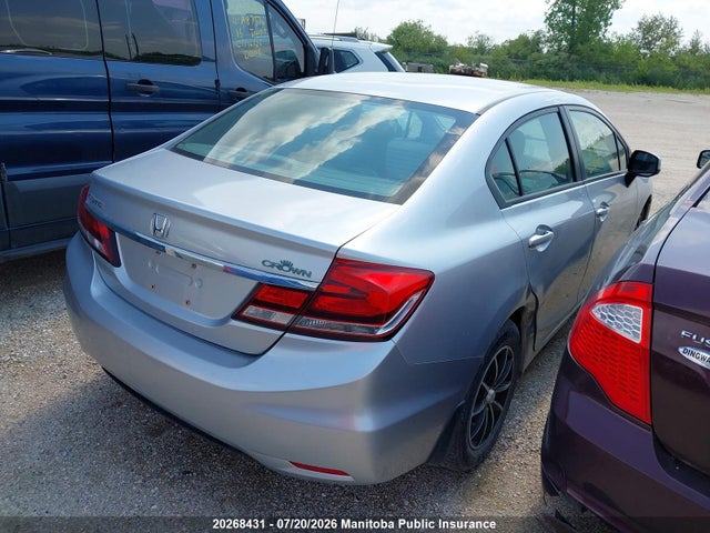 20268431 :رقم المزاد ، 2HGFB2F48DH033955 vin ، 2013 Honda Civic Lx مزاد بيع