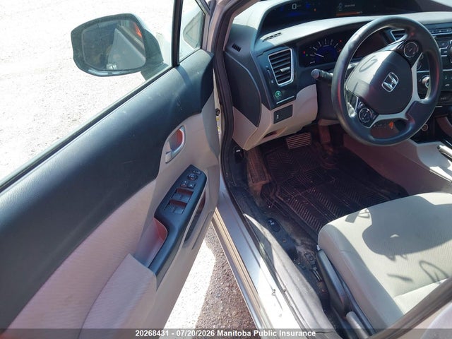 20268431 :رقم المزاد ، 2HGFB2F48DH033955 vin ، 2013 Honda Civic Lx مزاد بيع