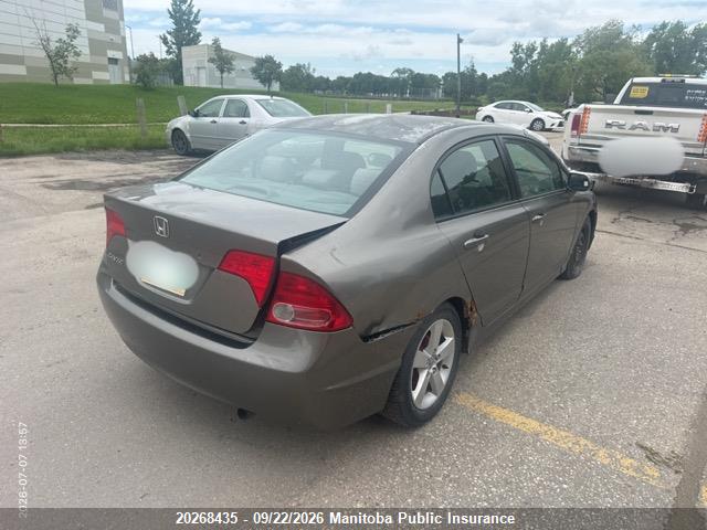 Продажа на аукционе авто 2006 Honda Civic Lx, vin: 2HGFA16536H012617, номер лота: 20268435