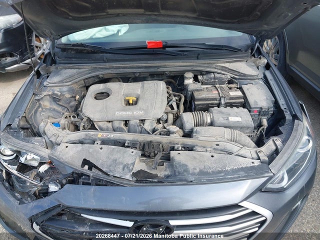 20268447 :رقم المزاد ، KMHD84LF9HU182427 vin ، 2017 Hyundai Elantra Gl مزاد بيع