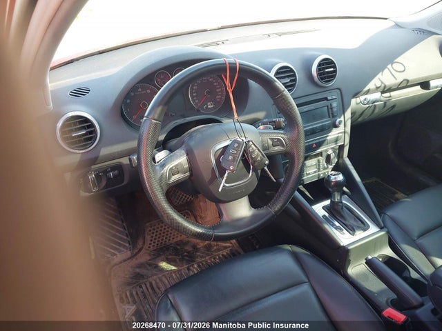 20268470 :رقم المزاد ، WAUDFCFM4BA138940 vin ، 2011 Audi A3 2.0t Quattro مزاد بيع
