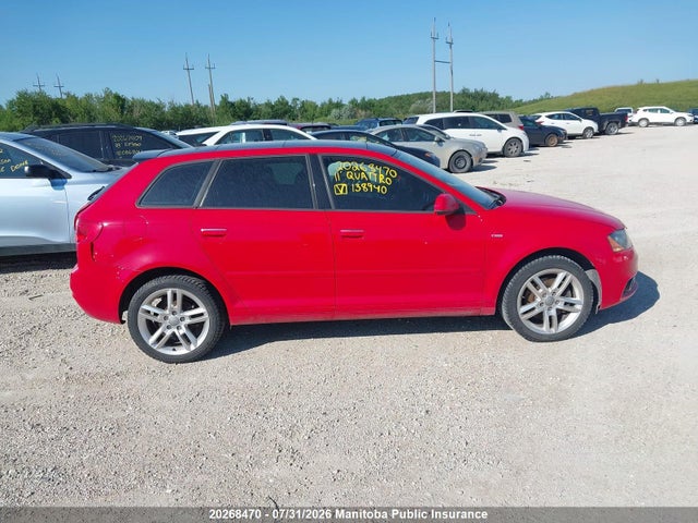 20268470 :رقم المزاد ، WAUDFCFM4BA138940 vin ، 2011 Audi A3 2.0t Quattro مزاد بيع
