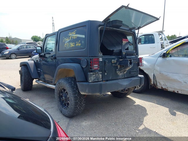 20268480 :رقم المزاد ، 1C4AJWAGXCL257251 vin ، 2012 Jeep Wrangler Sport مزاد بيع