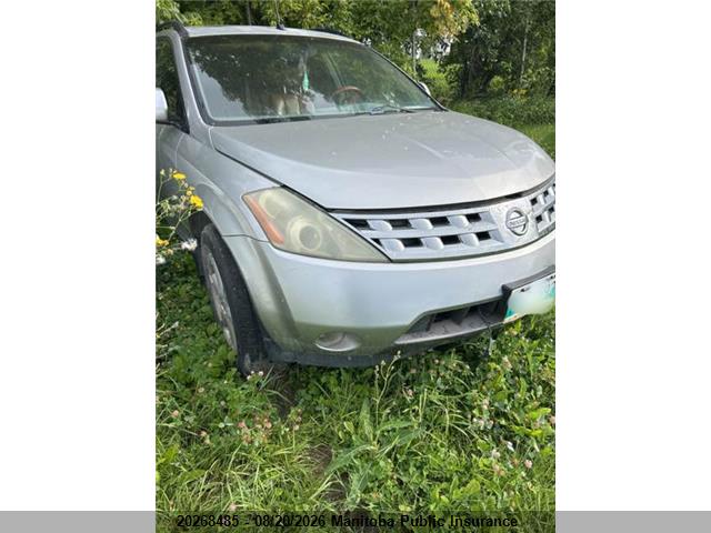 Aukcja sprzedaży 2003 Nissan Murano Sl, vin: JN8AZ08W93W203848, numer aukcji: 20268485