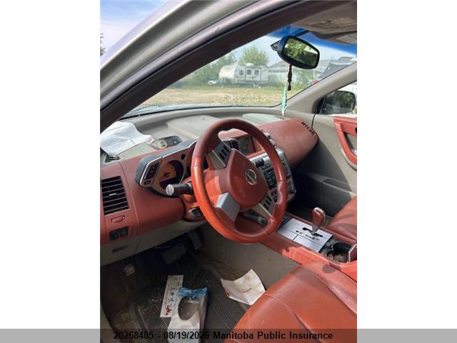 Aukcja sprzedaży 2003 Nissan Murano Sl, vin: JN8AZ08W93W203848, numer aukcji: 20268485