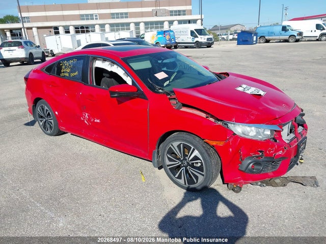 Продаж на аукціоні авто 2018 Honda Civic Ex-t, vin: 2HGFC1F47JH105621, номер лоту: 20268497