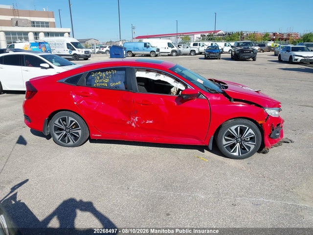 2018 Honda Civic Ex-t მანქანა იყიდება აუქციონზე, vin: 2HGFC1F47JH105621, აუქციონის ნომერი: 20268497