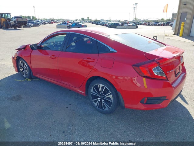 2018 Honda Civic Ex-t მანქანა იყიდება აუქციონზე, vin: 2HGFC1F47JH105621, აუქციონის ნომერი: 20268497