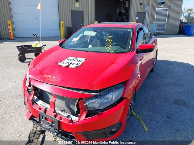2018 Honda Civic Ex-t მანქანა იყიდება აუქციონზე, vin: 2HGFC1F47JH105621, აუქციონის ნომერი: 20268497