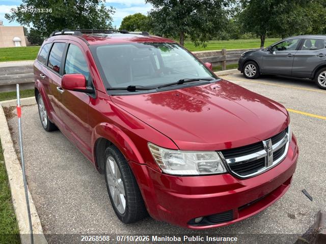 20268508 :رقم المزاد ، 3D4PH6FV1AT234961 vin ، 2010 Dodge Journey R/t مزاد بيع