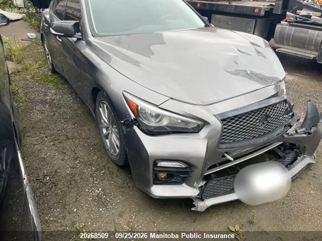 Aukcja sprzedaży 2014 Infiniti Q50, vin: JN1BV7AR7EM681342, numer aukcji: 20268509
