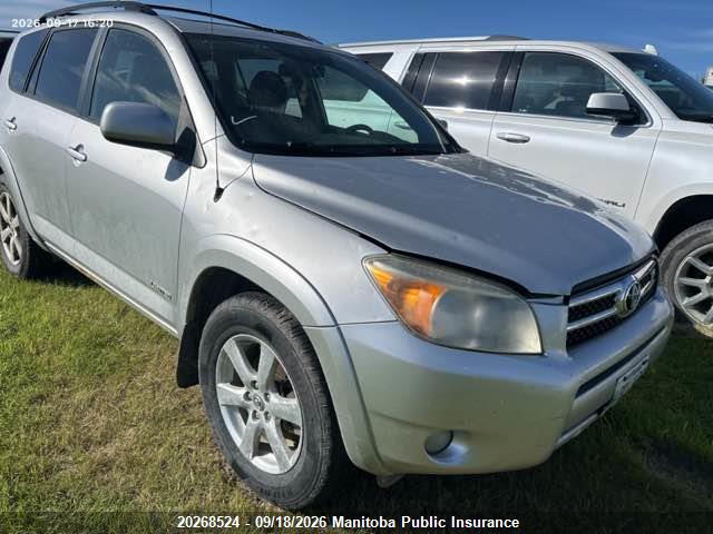 2007 Toyota Rav4 Limited V6 Limited V6 მანქანა იყიდება აუქციონზე, vin: JTMBK31V976025761, აუქციონის ნომერი: 20268524