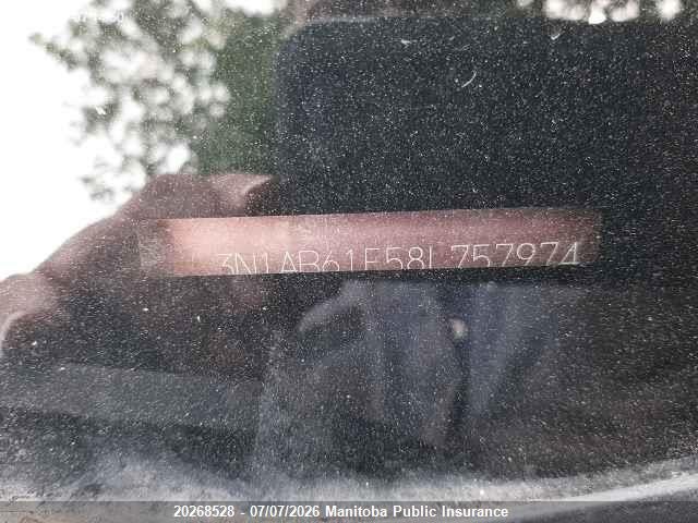 Aukcja sprzedaży 2008 Nissan Sentra 2.0, vin: 3N1AB61E58L757974, numer aukcji: 20268528