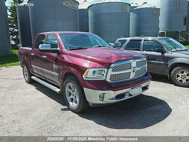 1C6RR7NM6GS324190 Dodge Ram 1500 Laramie Crew Cab